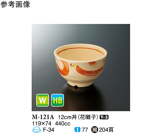12cm 丼 花囃子 5個入