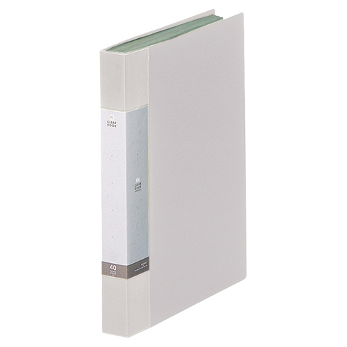 ﾘｸｴｽﾄ ｸﾘﾔｰﾌﾞｯｸ A4ﾀﾃ 40ﾎﾟｹｯﾄ 背幅32mm 白 1ｾｯﾄ(10冊)画像
