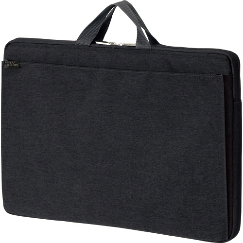 ﾕｰﾄﾘﾑ ﾉｰﾄPC軽量ｹｰｽ 極厚ｸｯｼｮﾝ付き 15.6型対応 ﾌﾞﾗｯｸ 1個