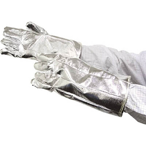 ｼﾞｰﾌﾚｯｸｽ ｱﾙﾐ被覆手袋 35cm 1双画像