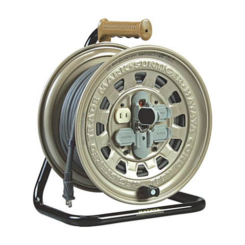 ｺｰﾄﾞﾘｰﾙ(単相100V)30mｺﾝｾﾝﾄ穴4個 1台画像