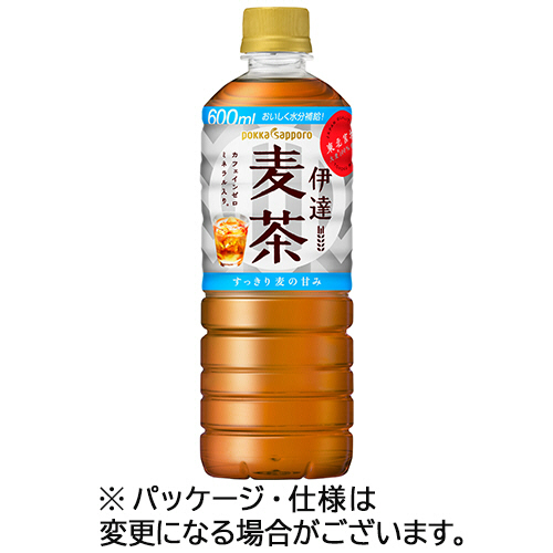 伊達麦茶 600ml ﾍﾟｯﾄﾎﾞﾄﾙ 1ｹｰｽ(24本)画像