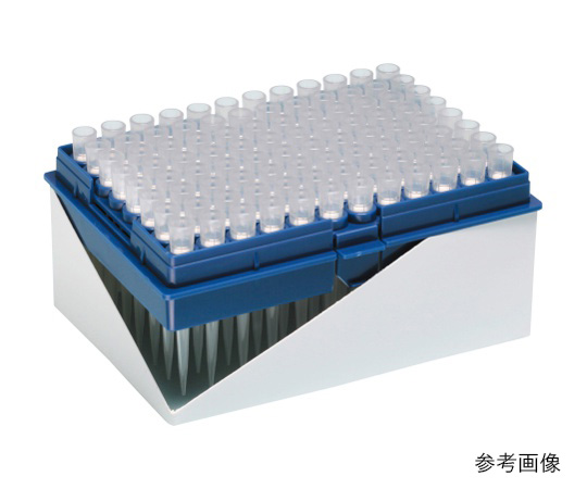 200μL フィルターチップ 交換プレート 滅菌 1箱（96本×10プレート入）画像