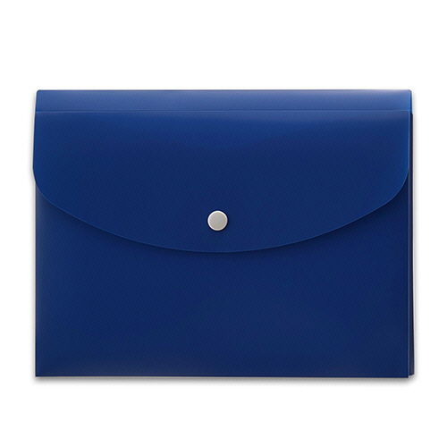 ｼﾝﾌﾟﾙﾜｰｸ ﾎﾟｹｯﾄ付ｴﾝﾍﾞﾛｰﾌﾟ ﾏﾁ付 A5ﾖｺ ﾌﾞﾙｰ 1ｾｯﾄ(10枚)画像