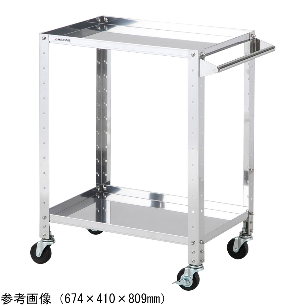 ステンレス導電ヘビーワゴン ラージ 2段