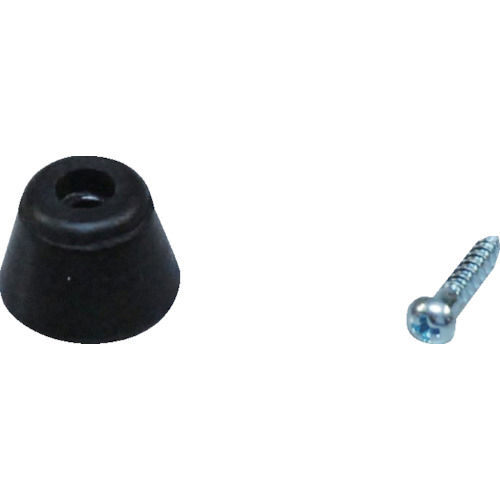 ｺﾞﾑ底脚 15mm丸 1ﾊﾟｯｸ(4個)画像