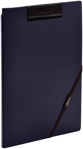 クリップファイル　Ａ４Ｅ　ネイビー画像