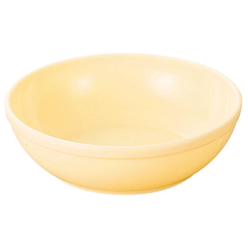 食器 No.113K ポリプロピレン食器A-2菜皿 (クリーム) エンテック画像