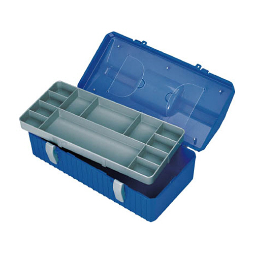 ﾂｰﾙﾎﾞｯｸｽ 6.5L 386×203×163mm ﾌﾞﾙｰ 1個画像