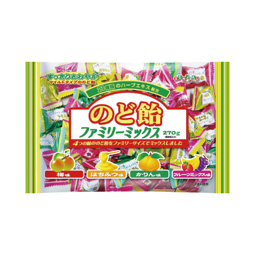 のど飴ファミリーミックス　２７０ｇ×６画像