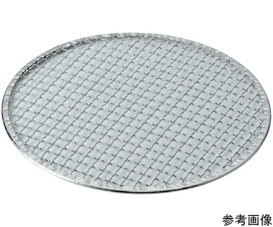 亜鉛引 使い捨て丸焼網（200枚入）24cm画像