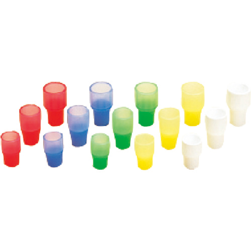 TGK ｼﾘｺﾝWｷｬｯﾌﾟ 18φ 赤 1袋(10個)画像