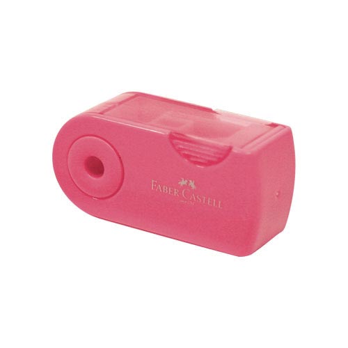 ファーバーカステル　鉛筆削り（角型ミニ）　ピンク画像