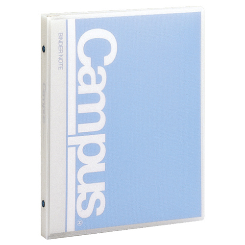 ｷｬﾝﾊﾟｽ ﾊﾞｲﾝﾀﾞｰﾉｰﾄ(ﾐﾄﾞﾙﾀｲﾌﾟ) B5ﾀﾃ 26穴 青 1ｾｯﾄ(10冊)画像