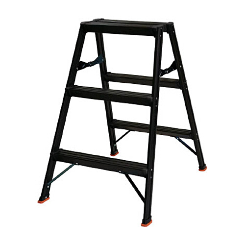 ｱﾙﾐ製踏台 3段 高強度型 ｼﾙﾊﾞｰ 1台画像