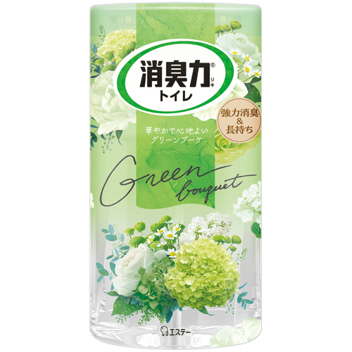 ﾄｲﾚの消臭力 ｸﾞﾘｰﾝﾌﾞｰｹ 400mL 1個画像