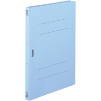 ﾌﾗｯﾄﾌｧｲﾙPP A4ﾀﾃ 160枚収容 背幅18mm ﾌﾞﾙｰ 1冊画像