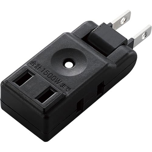 小物タップ　２Ｐ　３個口　ブラック画像