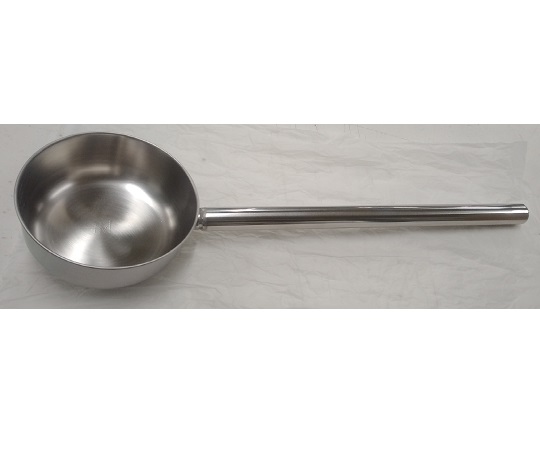 18-8抗菌　オールステンレスパイプ柄水杓子　柄長350画像