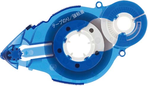 テープのり　スピンエコ２２ｍ交換テープブルー１０個画像
