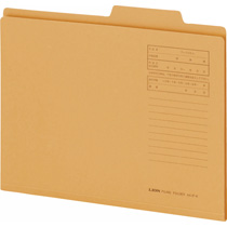 個別ﾌｫﾙﾀﾞｰ A4 金茶 1冊画像