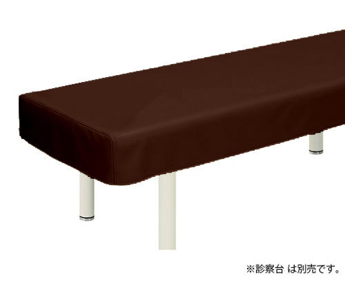 レザー製診察台カバー 幅60×長さ180cm 茶画像