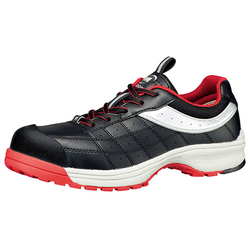 ﾄｳｷｬｯﾌﾟ付 先芯入りｽﾆｰｶｰ MPN-902 ﾌﾞﾗｯｸ/ﾚｯﾄﾞ 27.0cm 1足画像