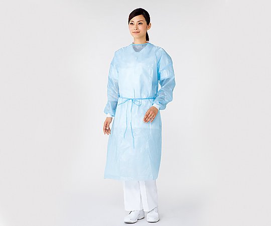 プロシェア アイソレーションガウン ブルー 25枚入画像