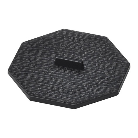 M11-637 耐熱むし椀(大)用 蓋 黒画像