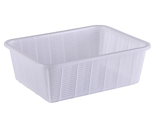 抗菌角カゴ深型 中 ナチュラル画像