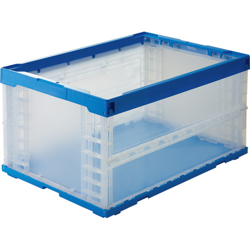 折りたたみｺﾝﾃﾅ扉付 長側1面扉付 75L ﾌﾀなし 1台