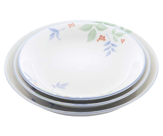 和食器コレクション　強化ささやき　丸皿5.5寸画像