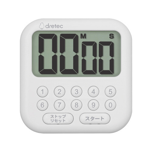 大画面タイマー「シャボン１０」ホワイト画像