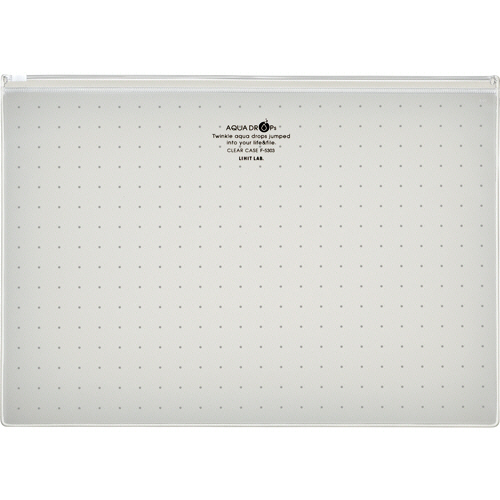 AQUA DROPs ｸﾘﾔｰｹｰｽ A4ﾖｺ 乳白 1枚画像