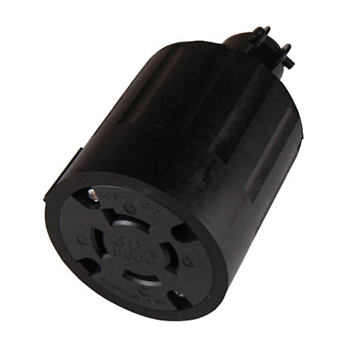 引掛形 ｺﾞﾑｺﾈｸﾀﾎﾞﾃﾞｨｰ 接地3P30A600V 1個画像