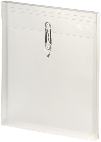 ドキュメントケースエンベロープ　Ａ４縦　透明　５冊画像