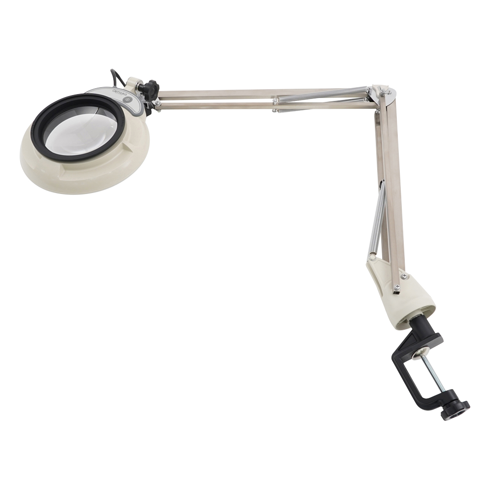 LED照明拡大鏡（フリーアーム・クランプ取付式）