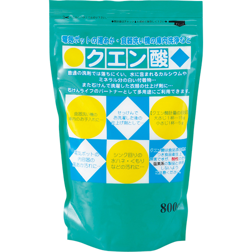 ｸｴﾝ酸 800g 1ﾊﾟｯｸ画像