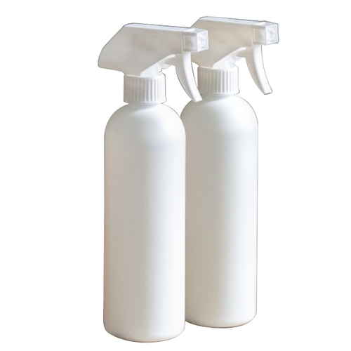 スプレーボトル　500ml　アルコール対応　空ボトル　スプレー　容器　遮光　霧吹き　2個セット画像