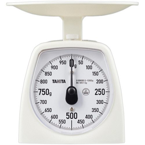 ｱﾅﾛｸﾞｸｯｷﾝｸﾞｽｹｰﾙ 1kg ﾎﾜｲﾄ 1台画像