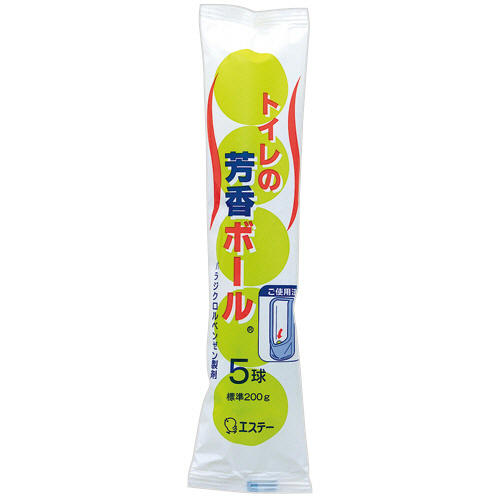 ﾄｲﾚの芳香ﾎﾞｰﾙ 40g/個 1ﾊﾟｯｸ(5個)画像