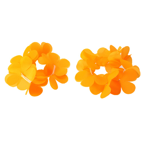 はなのうでわ 小 ｵﾚﾝｼﾞ 1ﾊﾟｯｸ(2個)画像