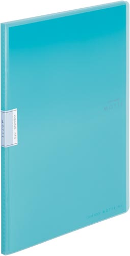 クリヤーブックモッテＡ４縦　２０Ｐ　水色１０冊画像