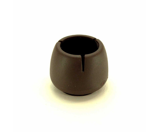 ワイドフェルトキャップ　丸脚用　32-45mm　濃茶　4個入画像