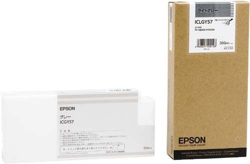 純正インク　ＩＣＬＧＹ５７　ライトグレー画像
