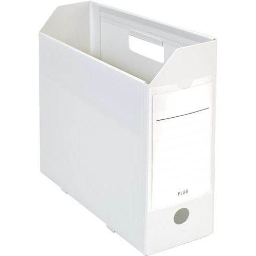 ＰＰボックスファイル＋　Ａ４－Ｅ　ホワイト画像