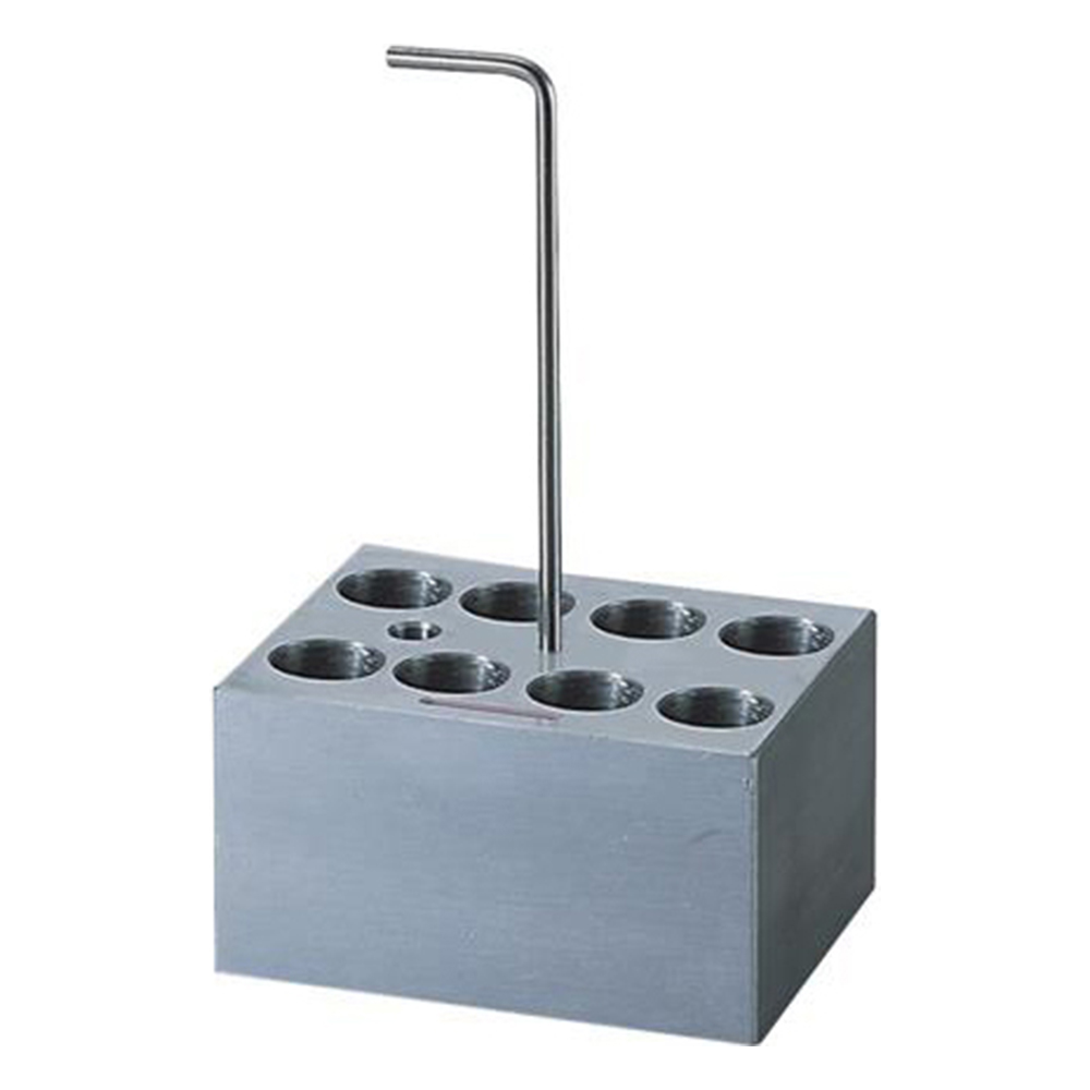ホットドライバス用アルミブロック　φ18mm試験管　8本用画像
