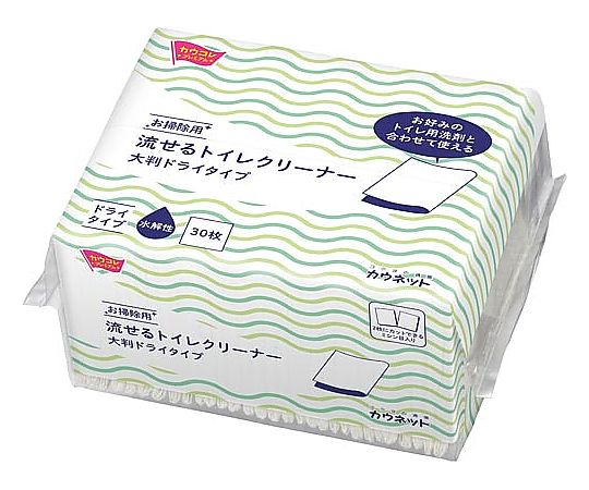 流せるトイレクリーナードライシート30枚入り画像