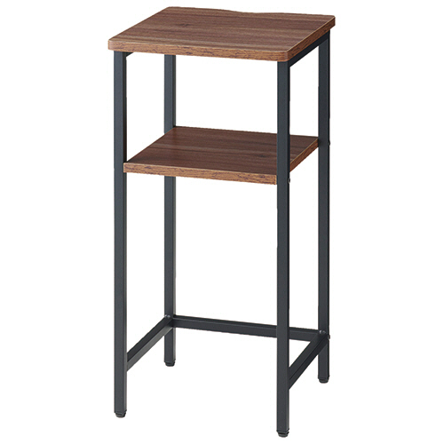 受付台 幅350×奥行350×高さ725mm ｳｫﾙﾅｯﾄﾌﾞﾗｳﾝ/ｻﾝﾄﾞﾌﾞﾗｯｸ 1台