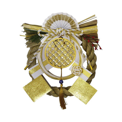 七宝文様飾り　月丸画像